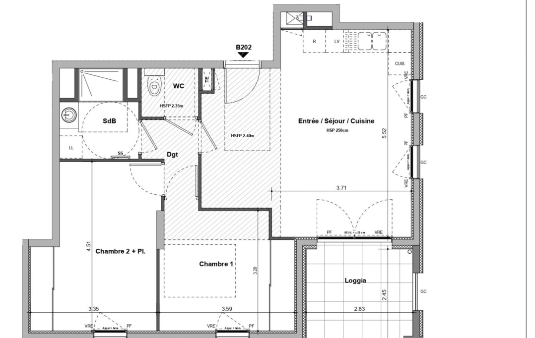 Annonces ST CYR : Appartement | RILLIEUX-LA-PAPE (69140) | 61 m2 | 267 000 € 